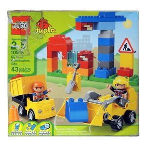 Lego DUPLO My First Construction Site Set Open Box